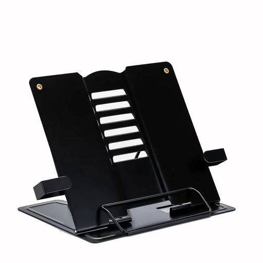 Organize Goods - ブックスタンドブックエンド本立て書見台タブレットスタンド卓上収納本ブッククリップ本棚文房具便利おしゃれ読書勉強グッズ事務用品多機能ホルダー折り畳みしおり付き6段階調整姿…