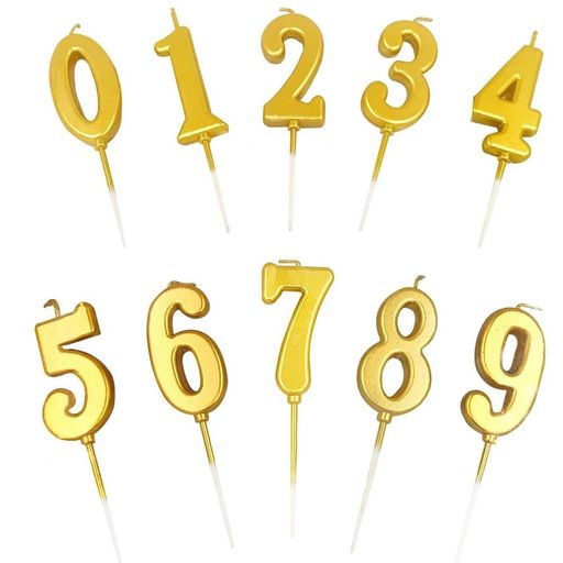 誕生日デジタルキャンドル数字0-9ケーキデコレーションプラグイン周年記念キャンドル結婚式パーティー..