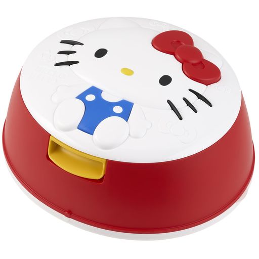 ウェットティッシュやベビーおしりふき、掃除用ウェットシートなどに使えるケースです。 ワンプッシュでフタが開くので、作業中でもサッと使えます。 デスクで場所を取らないコンパクトサイズです。 サンリオのウエットティシュ80枚入が1個付いています。 日本製