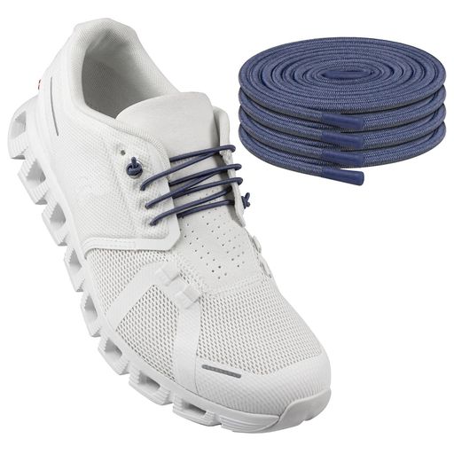 [Endoto]2足(4本入り)クイックシューレースforOnCloud5&6forオン用伸びるゴム靴紐結ばない靴ひもスニー..