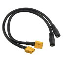 WMYCONGCONGXT60ケーブル30cmXT60メスからDC5.5*2.5mmメス純銅製14AWGドローン充電ケーブルFPVモニター電源ドローン電源コード用