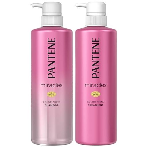 パンテーンミラクルズ シャンプー/トリートメント ポンプ 480mL+480g カラーシャイン 【セット買い】