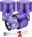 ダイソン掃除機V10SV12シリーズ用フィルター969082-01CycloneV10FluffySV12FFLFコードレス掃除機互換フィルターSV12MHYESV12MHPUCycloneV10Fluffy(2)