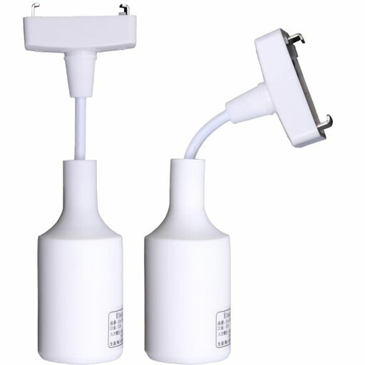 角型引掛けソケット変換E26口金引掛シーリング用電球ソケット角型引掛シーリンE26口金変換アダプタ純白おしゃれ工事不要取り付け簡単(2)