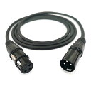 XLR マイクマイクケーブル XLR(オス)TO XLR(メス)ケーブル キャノンケーブル XLR バランス接続 マイク録音用 バランスマイクケーブル/AVアンプ/スピーカー等の録音デバイスに対応 2M