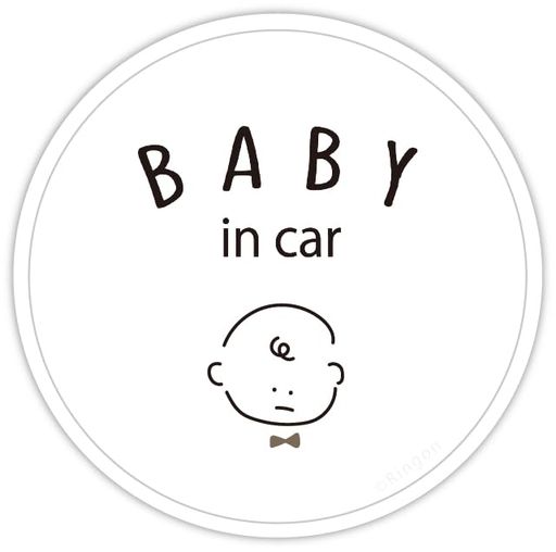 RINGONۤ󤴤 BABY IN CAR Ѥå ޥͥåȥƥå (BABY ֤)