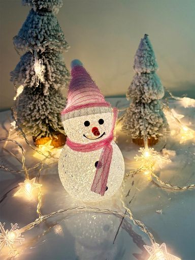 Lanitoクリスマスライト雪だるまライト卓上置物ライトLEDランタンキャンドルライトクリスマスランタン..