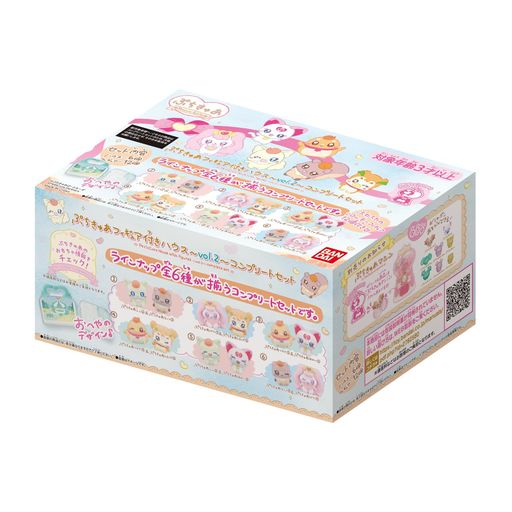 [반다이(BANDAI)] 푸치큐아 피규어 첨부 하우스~vol.2~ 컴플리트 세트(특전:푸치큐아 이니셜 스티커 vol.2 첨부)