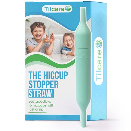 Tilcareのしゃっくりストロー-子供と大人のしゃっくりのための自然療法-自宅や旅行用の食品グレードの..