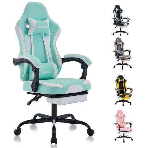 NIONIKߥ󥰥åȥޥդǥեϢưҤݤϥХåѥGAMINGCHAIRİPC...