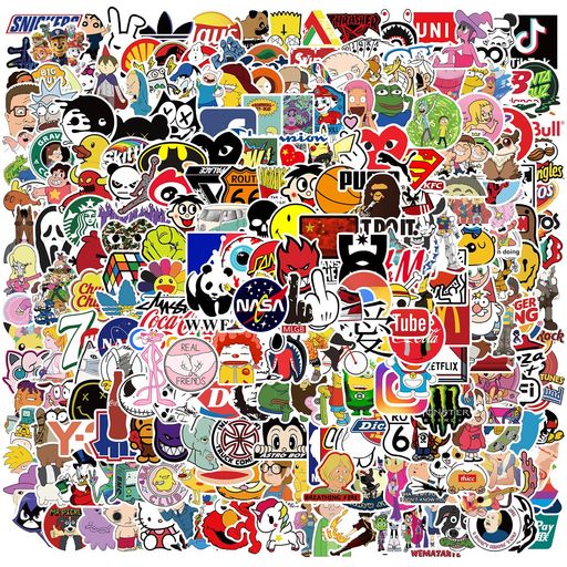 300祹ƥååȤCoolBrandStickersLogoStickers͵֥ɥƥåޥۥƥåɿ她ƥå...