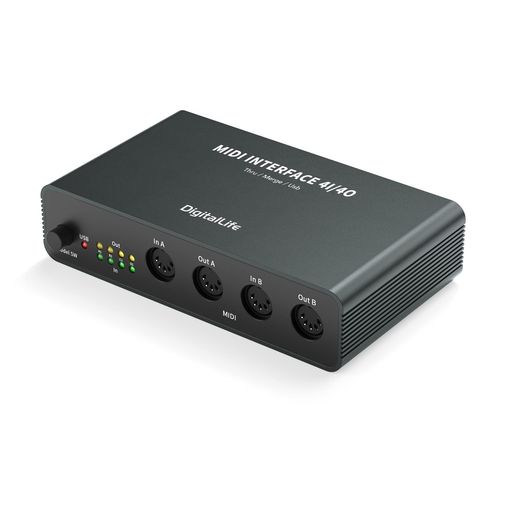 多用途MIDI信号管理: シンセサイザー、キーボード、MIDIコントローラーなど複数のMIDI機器を使用するミュージシャン、サウンドクリエイター、スタジオユーザー向けのMIDI Thru/Mergeボックスです。複数機器間のMIDI接続を整理し、ライブ演奏、レコーディング、音楽制作環境で柔軟なシステム構築を実現します MIDI Thru &amp; Mergeデュアル機能:: 4入力/4出力のMIDI Thru機能と、2入力/4出力のMIDI Merge機能を搭載。複数のMIDI信号を用途に合わせて分配・統合できます。PC不要のスタンドアロン設計で、シンセサイザーやMIDI機器だけで独立したシステムを構築可能です 6種類の動作モードと簡単切替: 6種類の動作モードに対応し、本体の切替ボタンで用途に合わせたMIDIルーティング設定を簡単に変更できます。複数のキーボード、シンセサイザー、MIDI機器を組み合わせた環境にも対応します。※ 電源を再投入した場合、前回使用したモード設定は保持されません。