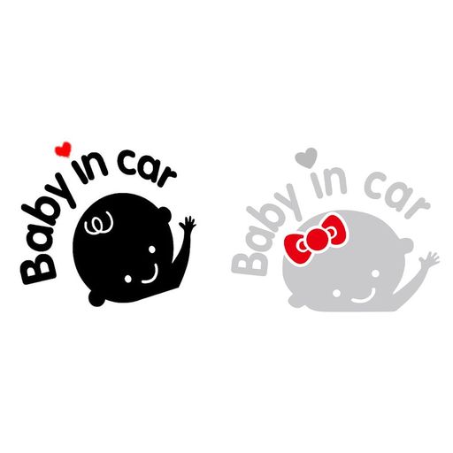 BABY IN CAR ٥ӡ󥫡 ƥå ٥ӡ󥫡 ˤλҤȾʽλҤΤ2å ȿ襤Ωĥ...