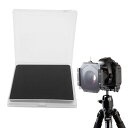 100X100MM角型NDフィルター、多層コーティング減光光学ガラスNDフィルター、撮影用収納ボックス付き、厚さ2MM(ND64)
