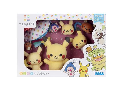 モンポケの布製のおもちゃが入ったギフトセット 2020 pokémon. 1995-2020 nintendo/creatures inc./game freak inc. それぞれのおもちゃは音のしかけ付き やわらかい素材でできているので、赤ちゃんのはじめてのおもちゃにぴったり ※この商品は電池を使用しません。