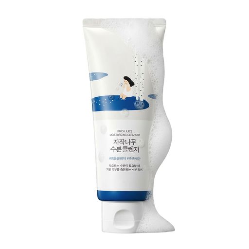 ROUND LAB バーチジュース モイスチャライジングクレンザー/スージング・低pH・ジェルタイプクレンザー 150ml 5.07液量オンス(1パック)