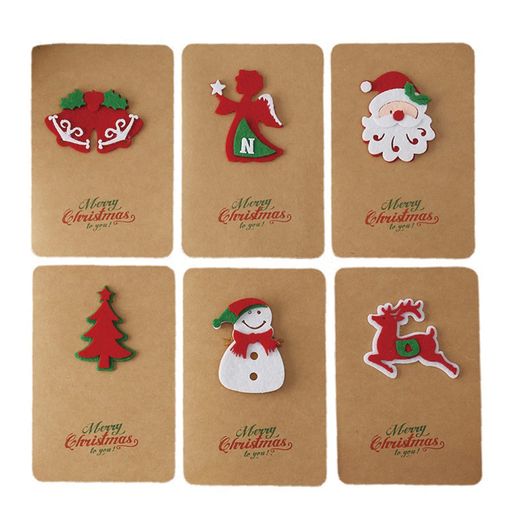 クリスマスカードグリーティングカードメッセージカード二つ折り年賀状クリスマスツリークリスマス飾り..