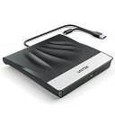 Unitek外付けCD/DVDドライブUSB3.0/TypeCポート付...(2)