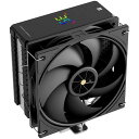 ThermalrightAssassinX120RDigitalBlackクCPUクーラー、デジタルスクリーントップカバー、TL-P12PWM静音ファンCPUエアクーラー、コンピューターヒートシンク冷却、サポート