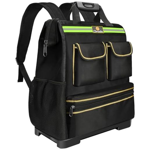 Drado工具リュックツールリュックツールバッグ工具バッグリュック大容量手提げ2way仕切り付き多機能工..