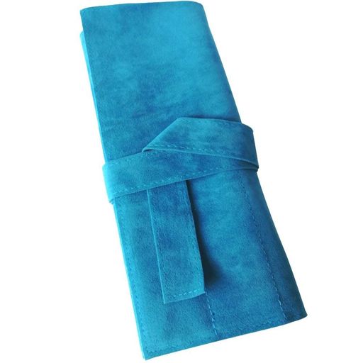 IKENOKOIシザーケース美容師理容師収納ケースツールバッグヘアカットトリマープロ用軽い(ブルー)