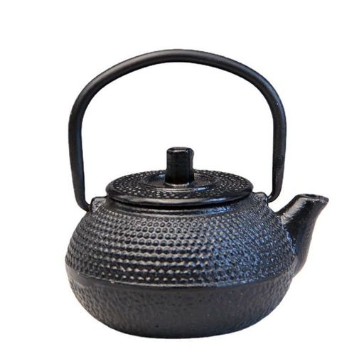 鉄瓶鉄器南部鉄器急須やかん・ケトルih直火対応鉄びん鉄の急須やかん茶こし付きおしゃれ鉄分補給ティーポット伝統工芸品贈り物家庭用鉄ケトル(50ml)