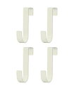 harukitaフックドアフックS字フックゴミ袋ハンガー引っ掛けフックドアハンガーフック取付け簡単4個セットホワイト