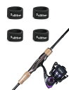 PULLTHERスプールバンドラインストッパー釣り保護ベルトリールバンド幅25MMX長さ240MM伸縮性汎用バンド(2)