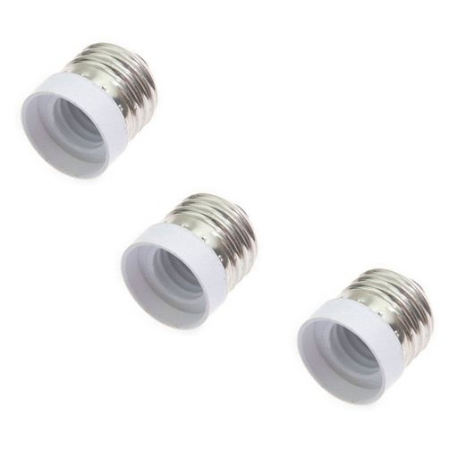 Fandeli2617変換ソケットe26-e17変換アダプター口金e17電球ソケット難燃性材料(3e26右向き矢印e17)