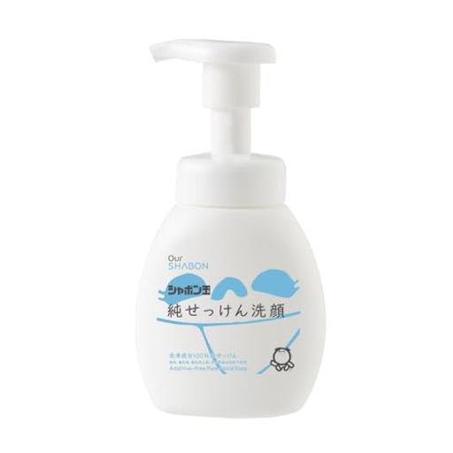 純せっけん洗顔泡タイプ 本体200ml 【シャボン玉石けん】