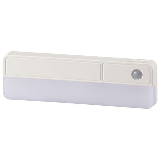 オーム電機LEDセンサーライト80ルーメン電池式NIT-BLA6JRC-W06-4110OHM