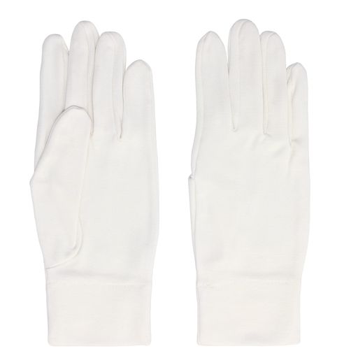 おたふく手袋軽防寒スムス手袋[裏起毛フォーマルグローブ男女兼用]G-555ホワイトLL