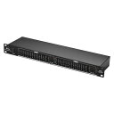 Btutyデュアルチャンネル15バンドイコライザー1UラックマウントEQ-215(黒)