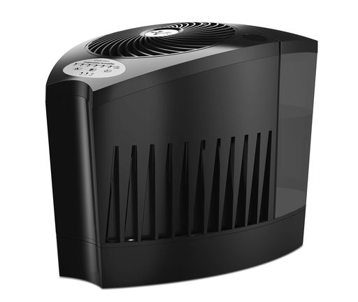 ボルネード加湿器サーキュレータ搭載39畳お手入れ簡単6.7L気化式3年保証エバップ3黒EVAP3-JP-blk