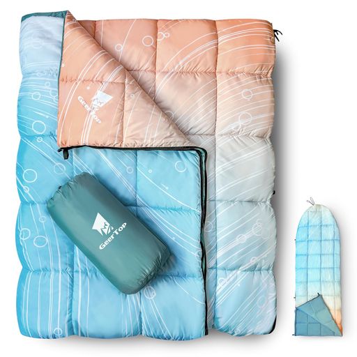 GeerTopブランケットキャンプマルチブランケット肩掛けひざ掛け防寒掛け布団丸洗い可能軽量コンパクトアウトドア旅行車中泊ツーリング観戦来客用緊急時200x140cmグラデーション
