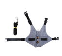EsiFareうさぎハーネス小動物リード猫用ハーネス軽量小型犬リードウサギ用品ペット用品小動物服お散歩用リード小動物お出かけ用品可愛い簡単着脱迷子防止通気性牽引ロープ調整可能リ…