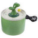 POPETPOP ペット自動給水器 猫 犬水飲み器 1L大容量 セラミック 循環式給水器 苗木ファウンテン 活性炭フィルター 噴水器 お留守番対応 省エネル ペ...