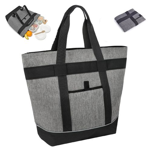 SANLIKE サンライク 保冷バッグ ランチバッグ クーラーバッグ 大容量 30L 自立 折りたたみ式 冷蔵 保温 断熱 軽量 アウトドア