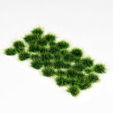 DFsucces草ジオラマ素材シリーズ草むら・草丈10mm情景コレクショングラス模型DIY建物モデル装飾風景箱庭鉄道模型ジオラマ(濃い緑色)