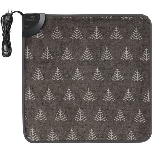 広電(KODEN)ホットマット電気マット50x50cm正方形フランネルツリー柄正方形簡単スイッチ操作節電VWM501H-HK