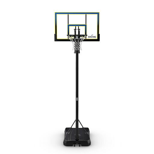 SPALDING(スポルディング) バスケットゴール 44インチ オリジナルモデル プログライド ポリカーボネイト ポータブル 7A1982JP ブルーxイエロー バスケ バスケット バスケットボール