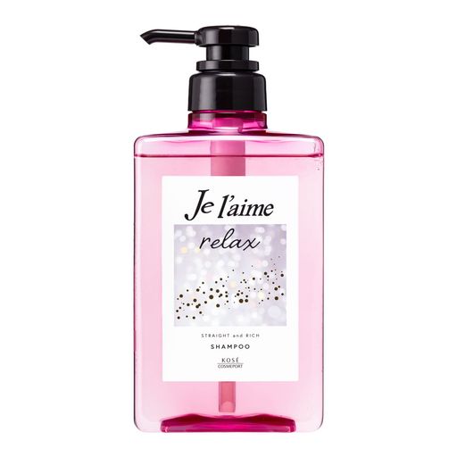 ジュレーム リラックス ミッドナイトリペア シャンプー (ストレート&リッチ) ポンプ くせ毛 うねり 480mL KOSE コーセー
