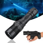 TrustFireDF007ダイビングライト3350LM水中ライトledダイビング懐中電灯水中100メートルUSB充電式潜水用ライトナイトダイビング・スキューバーダイビングライト水中撮影、洞窟探検防災グッズ…