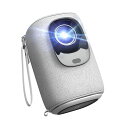 【2025革新静音プロジェクター】ONOAYOプロジェクター家庭用32000LM高輝度1080P自動台形補正電動フォーカス小型WIFI6300”大画面天井吊り可...