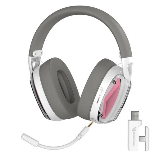 ATTACKSHARKL60ゲーミングヘッドセットワイヤレス軽量ヘッドホン有線/2.4G/TYPE-C3.5mmマイク付き全指向性マイクゲーム用ノイズキャンセリング騒音低減サラウンド音量調整機能付き ATTACKSHARKL60ゲーミングヘッドセットワイヤレス軽量ヘッドホン有線/2.4G/TYPE-C3.5mmマイク付き全指向性マイクゲーム用ノイズキャンセリング騒音低減サラウンド音量調整機能付き