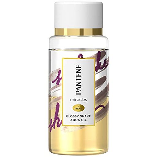 ダメージケア P&amp;G pantene miracles グロッシーシェイクアクアオイル 洗い流さない トリートメント49mL オイルと化粧水の2層トリートメント。乾燥や湿気からくる髪の広がり・うねりを直し理想のヘアスタイルへ ポーチに入るコンパクトサイズ、外出先の髪のお直しにピッタリの洗い流さないヘアトリートメント 幸せを引き寄せる、つみたてピーチとジャスミンをブレンドした爽やかな香りのトリートメントヘアオイル サイズ(内容量):49mL、寸法:幅60mmx奥行43mmx高さ158mm(ポーチに入る手のひらサイズ)、原産国:中国