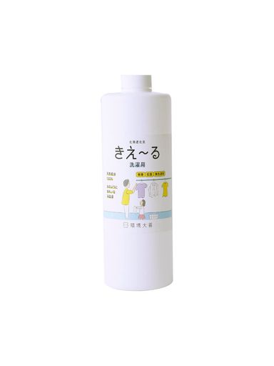 環境ダイゼン消臭剤洗濯用衣類用1L無香料きえ~る善玉活性水加齢臭や部屋干しのニオイを消臭洗剤と一緒に入れるだけ1本入単品1個