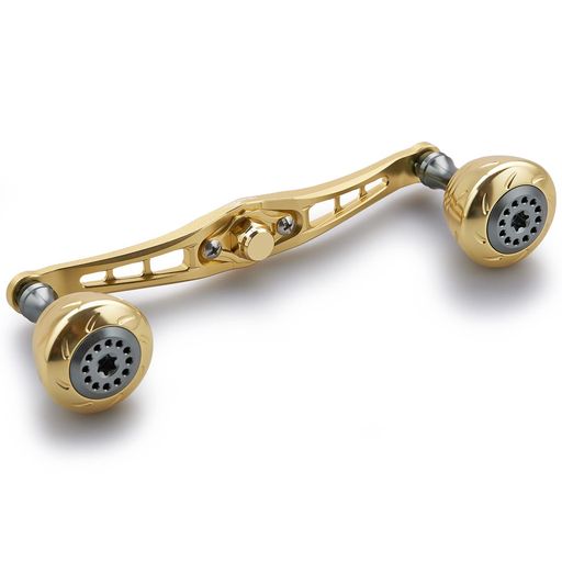 乐天商城 - HEIGHTEN 120mm ベイト リール ハンドル シマノ ダイワ アブガルシア 通用 ベイトリール 用 Spider Series (120mm, ゴールド) (HT03204)