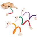 HITASI 猫 おもちゃ 猫 玩具 3点セット 紐 切れない 猫のおもちゃ歯磨き 猫ロープおもちゃ 運動不足とストレス解消 猫じゃらし 猫遊び 道具イヌハッカ...