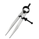 レザーコンパスツール スプリング式 デバイダー レザークラフト レザーディバイダー マーキングコンパス 回転スクラッチレザークラフトコンパス DIY ミシンツール 裁縫 ツール 製図用 皮革 測定工具 調節可能 炭素鋼材料 両脚針 マーキング 皮革製造用